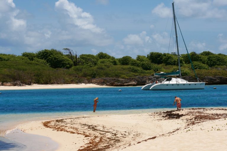 uhaina croisieres excursion petite terre en catamaran guadeloupe